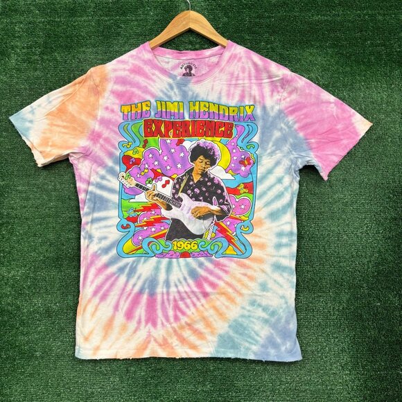 Jimi Hendrix tie-dye T-shirt in size Medium - Picture 1 of 4